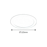 Oświetlenie podtynkowe Lois 5575R 4000K 18W 22,5cm Rabalux